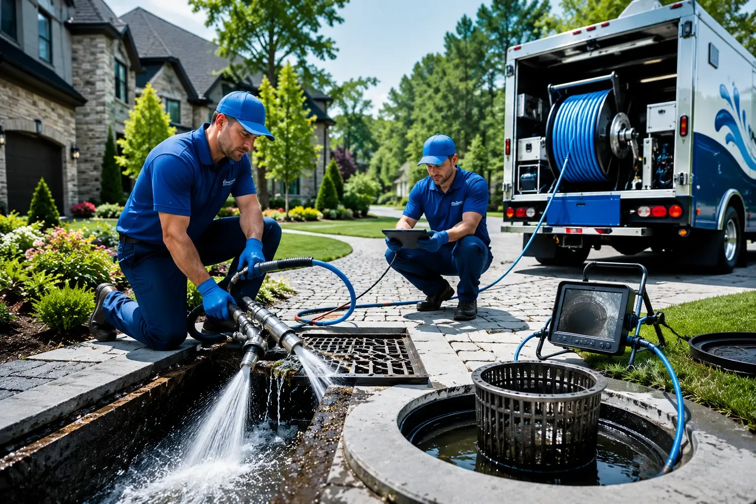 Local outdoor drain cleaning professionals in Woodstock, NH